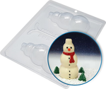 Load image into Gallery viewer, Snowman 4.5-inch 3D Mold
