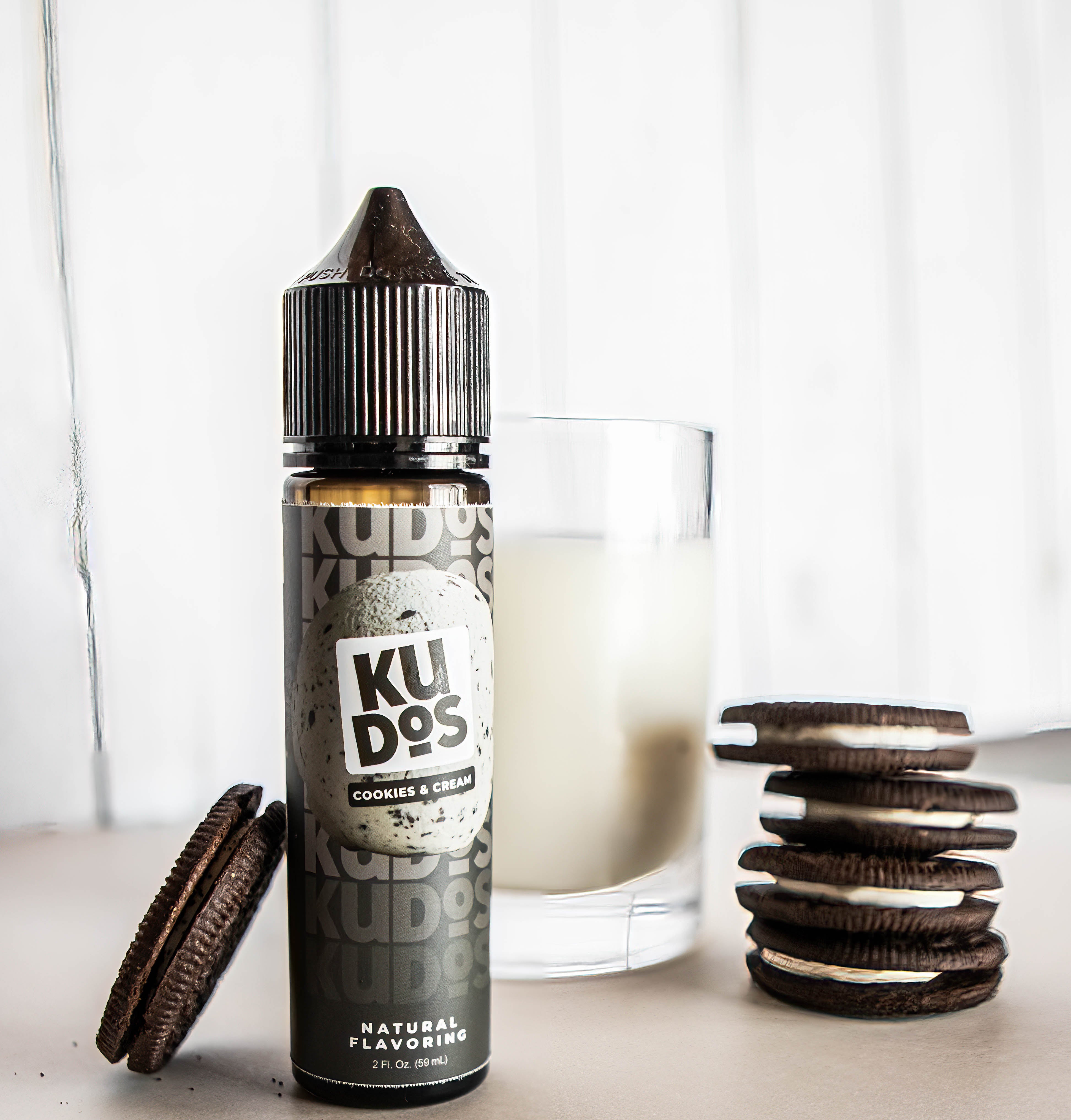 Cookies & Cream Natural Oil-Based Flavoring – 2 fl oz