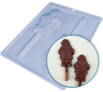 Load image into Gallery viewer, Santa Claus Chocolate Pretzel Lollipop Mold
