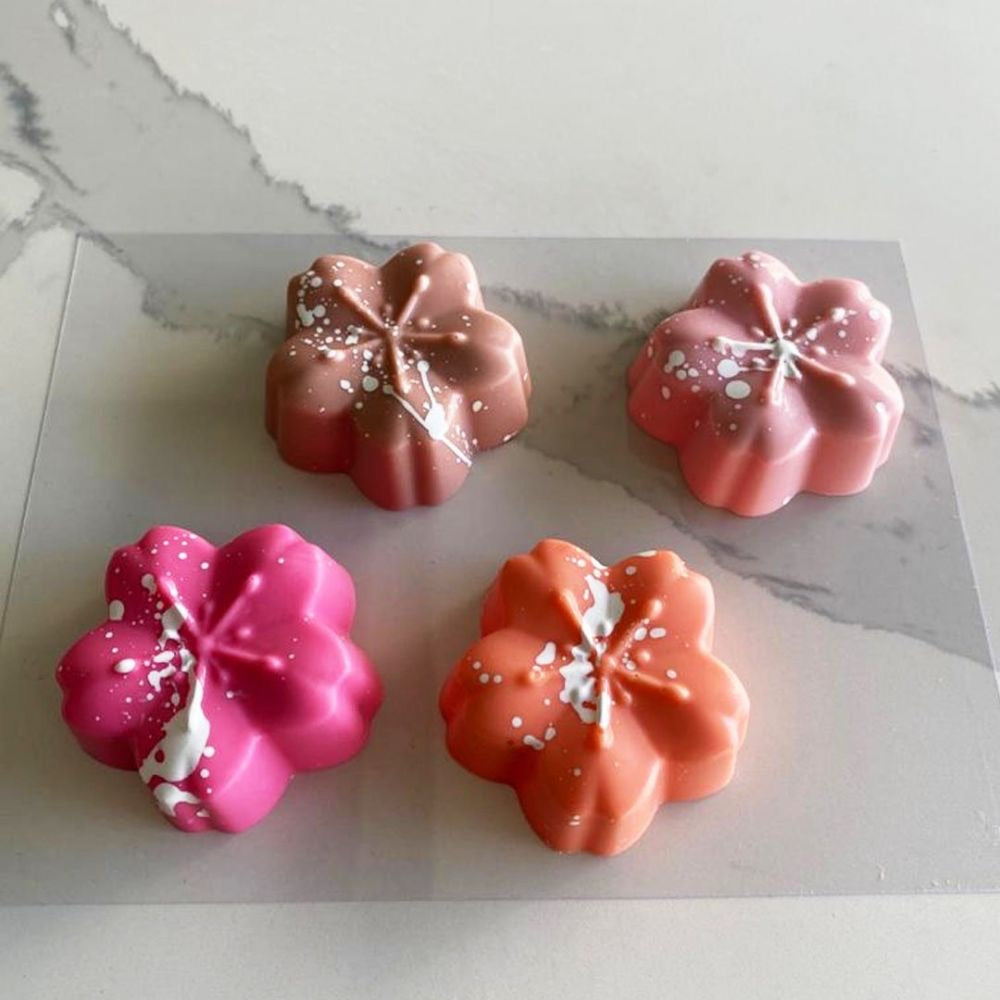 Cherry Blossom Flower Mold (3 Piece) – Chocolate Mold Co