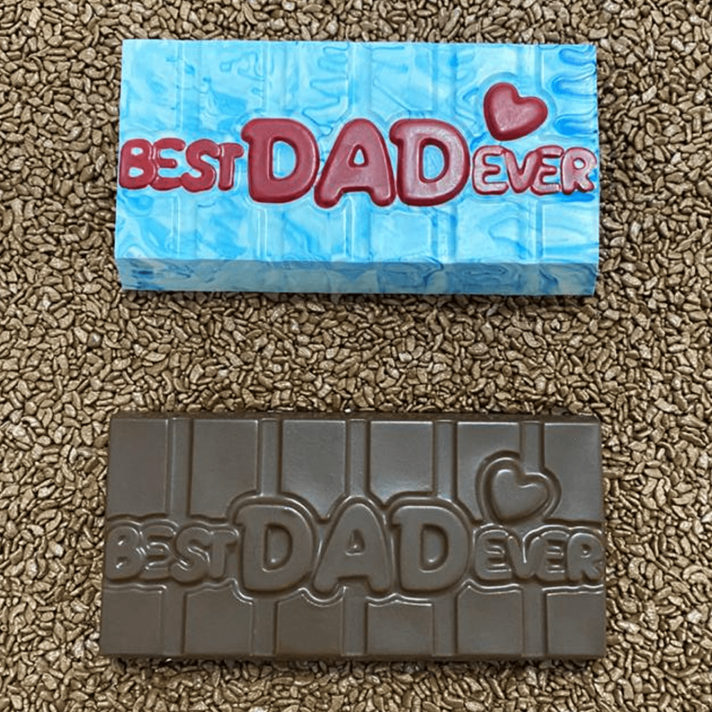 Best Dad Ever Bar Mold (3 Piece)