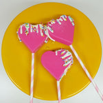 Load image into Gallery viewer, Heart Lollipop Mold (3 Piece)
